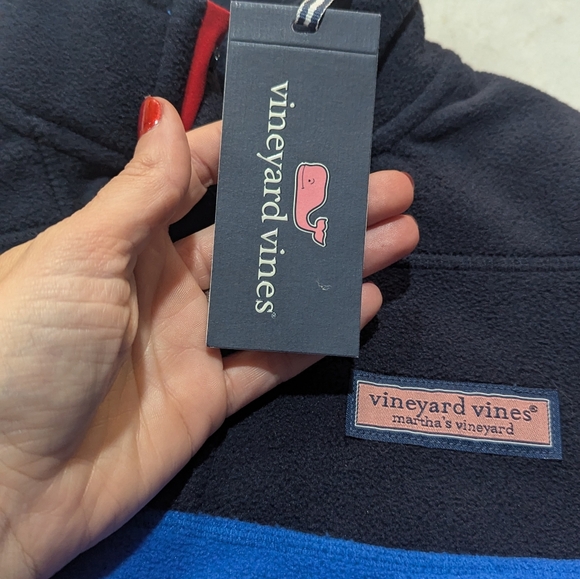 Vineyard Vines Harbor Fleece Shep Shirt Boys - Picture 9 of 12